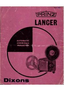 Dixons Prinz Lancer manual. Camera Instructions.